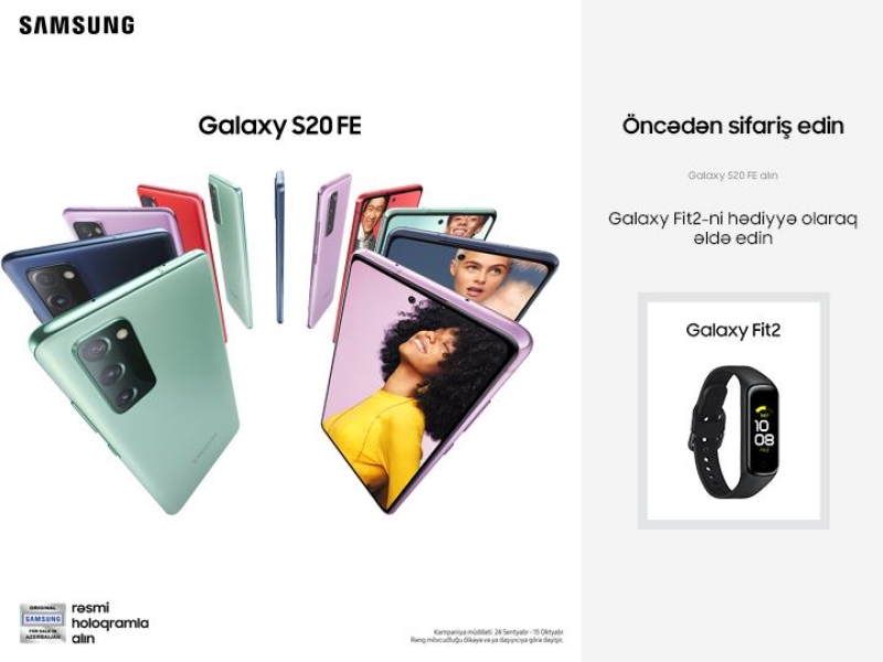 Samsung Galaxy S20 FE - ən yaxşı flaqman xüsusiyyətləri sərfəli qiymətə