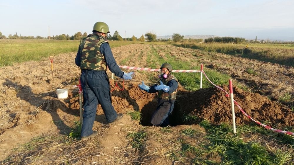 ANAMA: 200-ə yaxın partlamamış mərmi, silah-sursat aşkar edilib