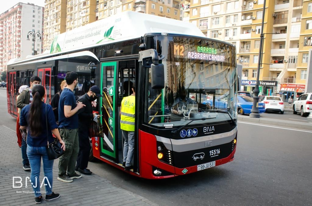 BNA Bakıda sərnişin sıxlığını azaltmaq üçün yeni nəqliyyat planı hazırladı (FOTO)