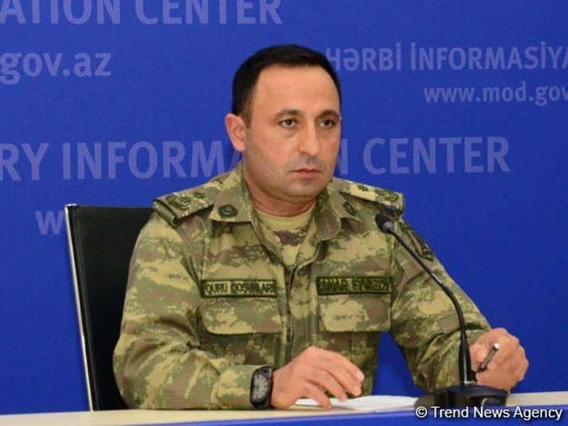 Azərbaycan Ordusunda heç bir qadağan olunmuş silahdan istifadə edilmir - Anar Eyvazov
