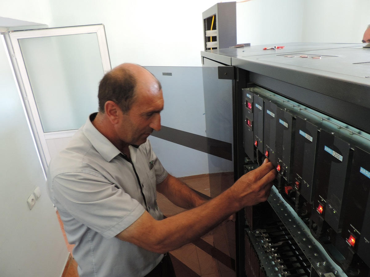 Qusarda daha bir Elektron ATS istifadəyə veriləcək (FOTO)