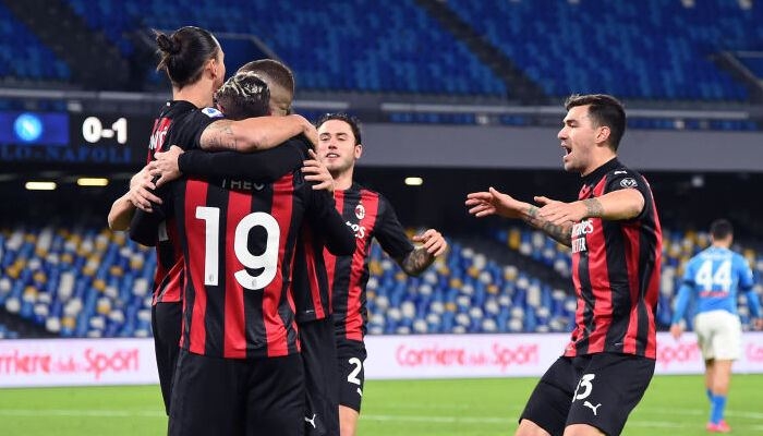 Futbol üzrə İtaliya çempionatında ''Milan'' ''Napoli''yə qalib gəldi