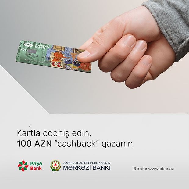 Ödənişləri PAŞA Bank kartı ilə etmək üçün daha bir səbəbiniz var!