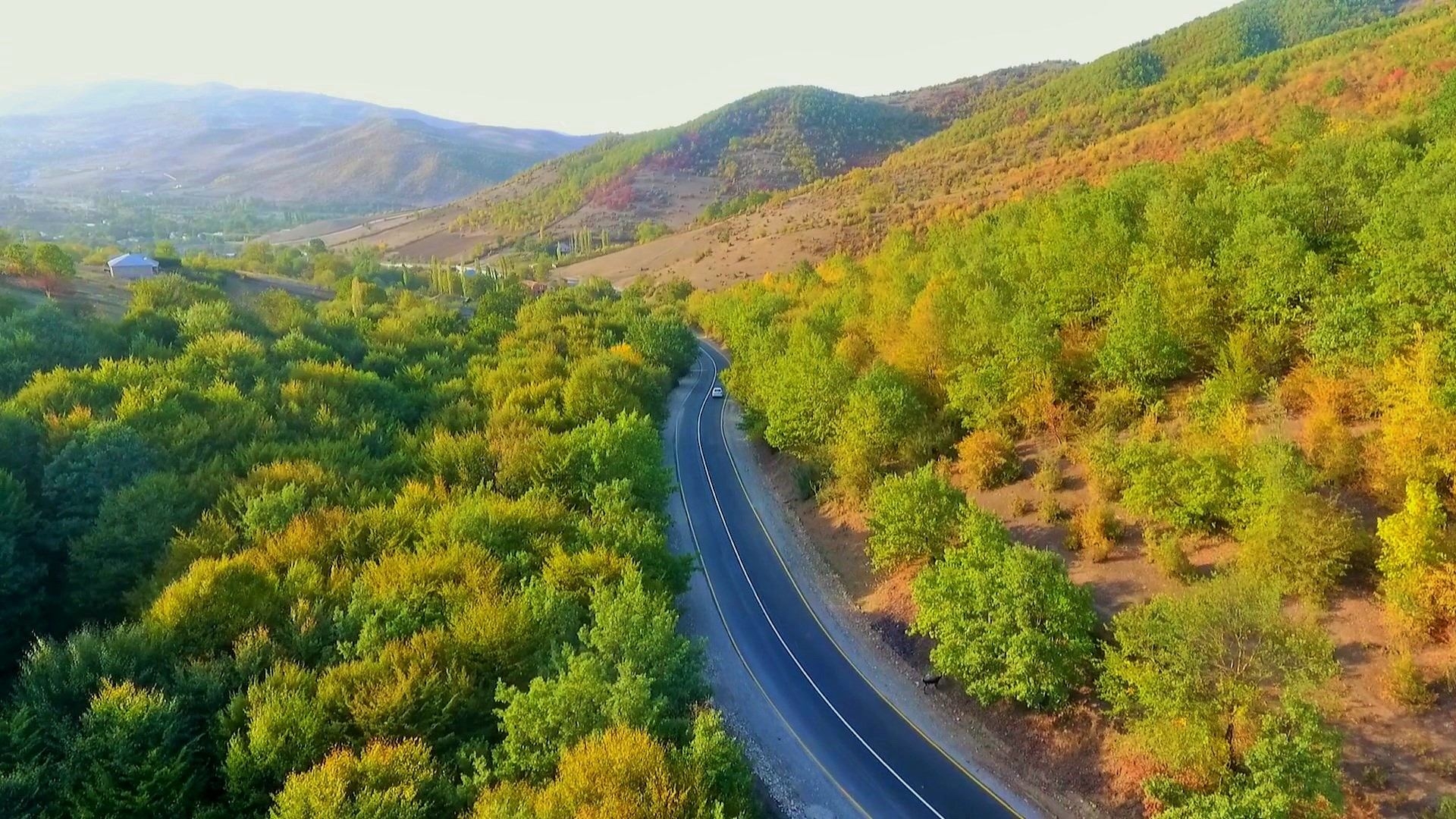 Quba-Qonaqkənd yolunda tikinti işləri başa çatıb (FOTO/VİDEO)