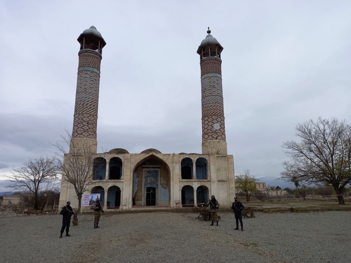 DİN Ağdam şəhəri və kəndlərində xidməti fəaliyyətini bərpa edib (FOTO)