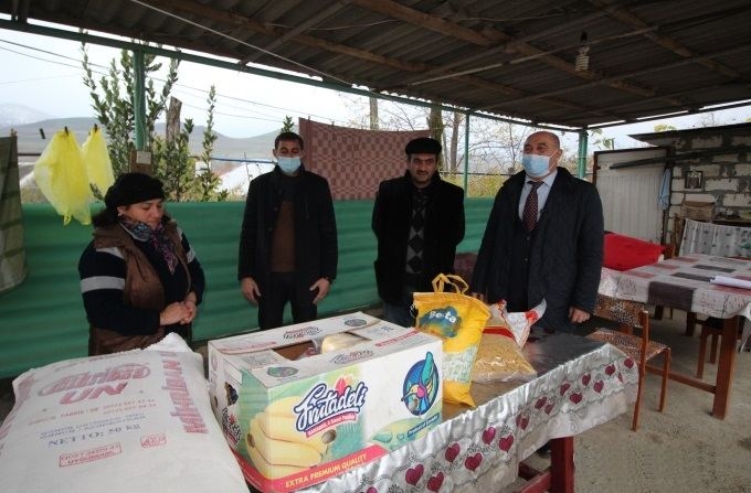 Qazax Sement Zavodu MMC Vətən müharibəsi qazilərinə baş çəkib (FOTO)