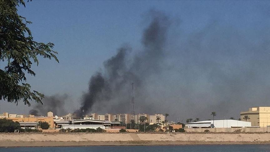 Bağdadın ''yaşıl zona''sı raket hücumuna məruz qalıb