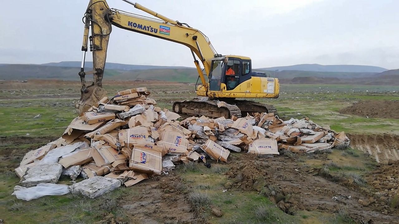 Yararsız 4980 kq toyuq filesi, 7320 kq dondurulmuş balıq məhv edilib (FOTO)