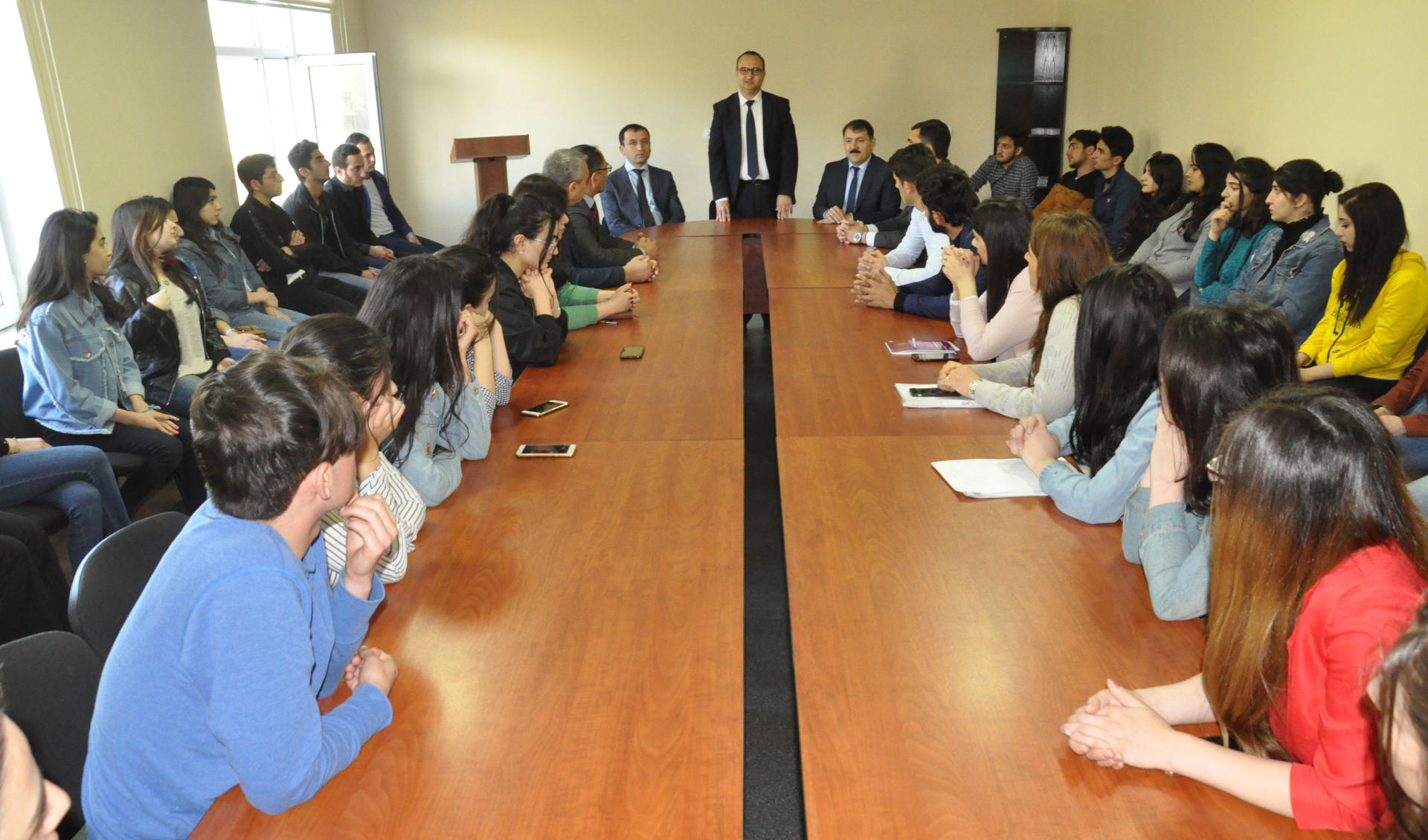 Lənkəran Dövlət Universitetində mənəvi dəyərlərin təbliği mövzusunda seminar keçirilib (FOTO)