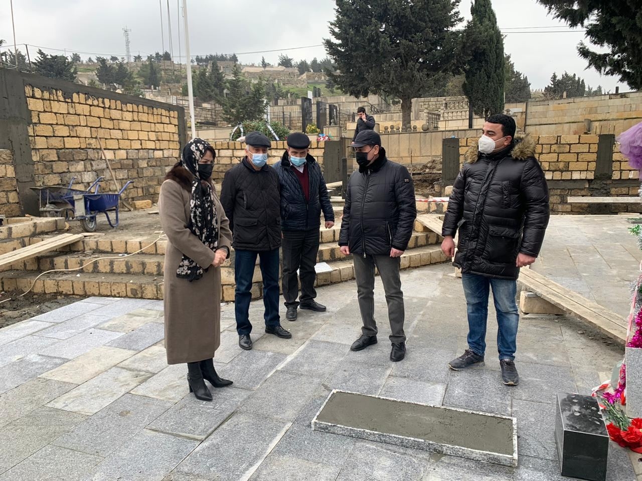 Xırdalanda Şəhidlər Abidəsi, məktəb korpusu tikilir (FOTO)