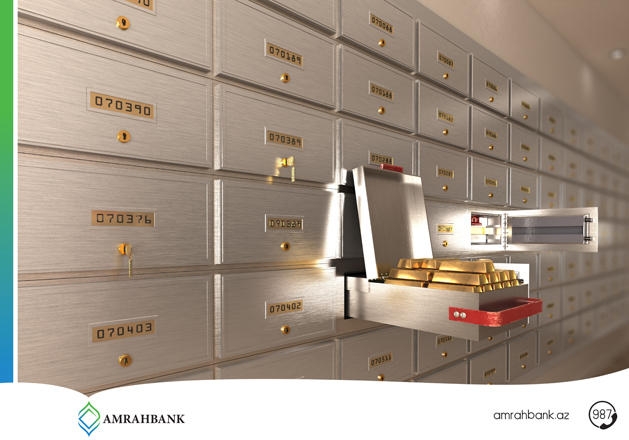 “Amrahbank”dan müştərilərə sərfəli təklif - depozit seyflərinin icarəsi