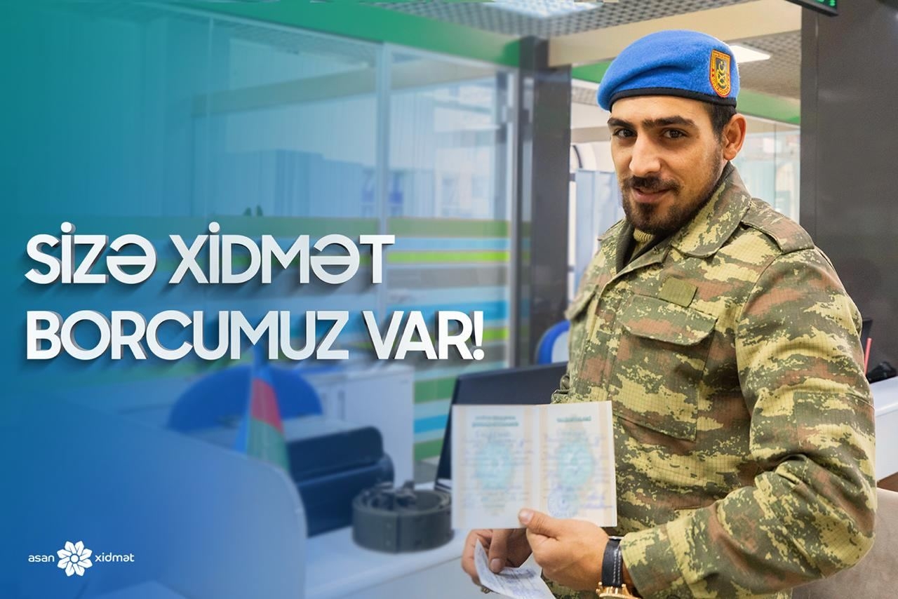 “ASAN xidmət”də şəhid və qazi ailələri üçün xüsusi xidmət təşkil edildi