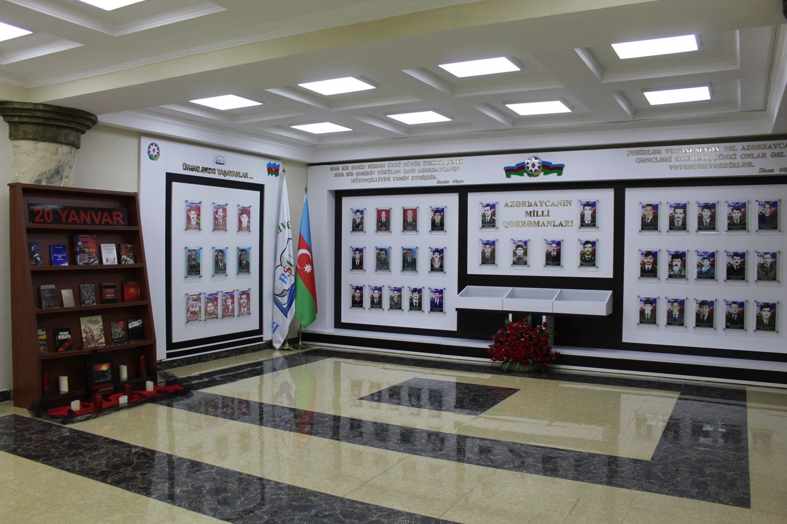 Bakı Slavyan Universitetində 20 Yanvar şəhidlərinin xatirəsi yad edilib (FOTO)