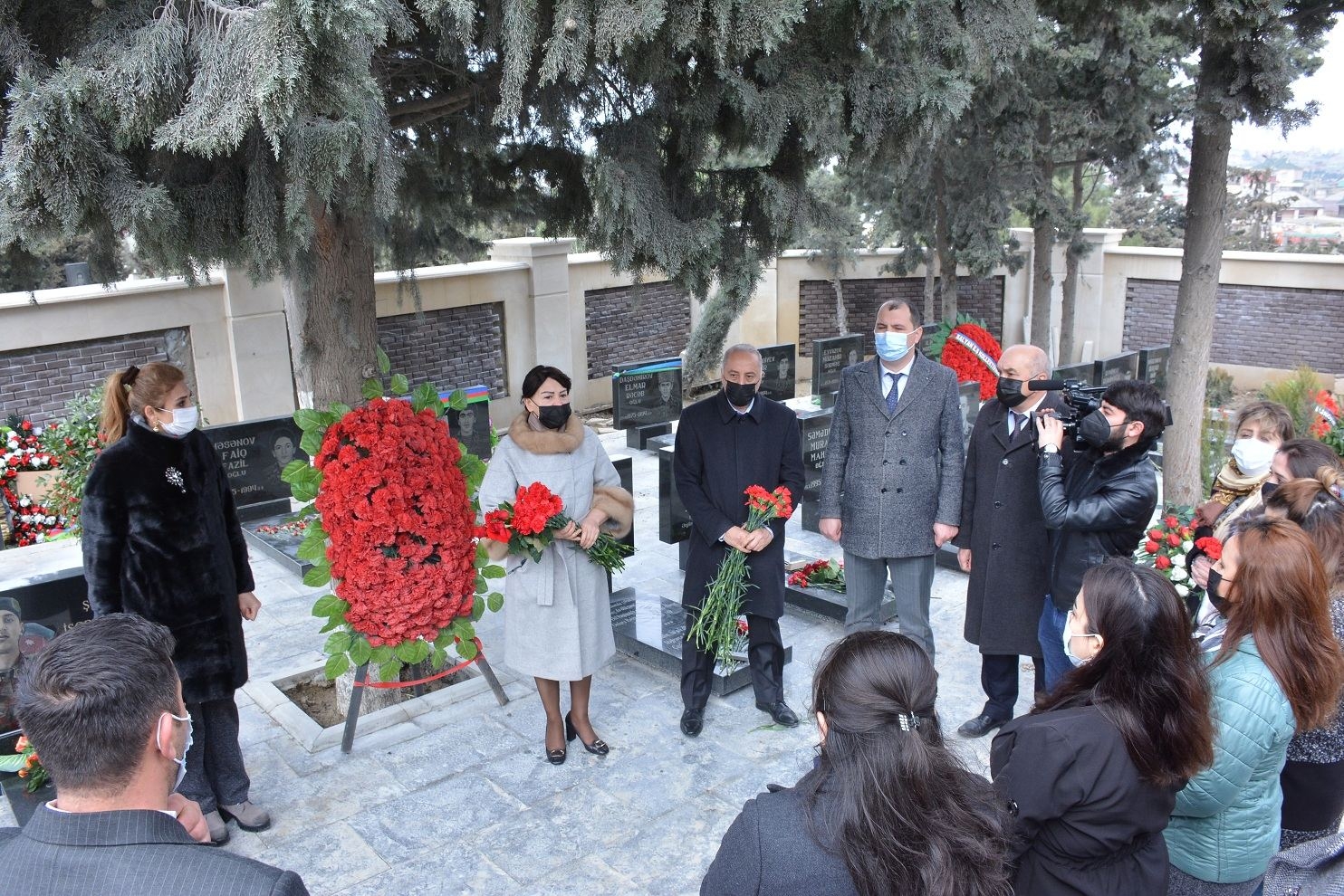 Abşeronda gənc qazilərlə görüş keçirildi - Şəhidlər Abidəsi ziyarət olundu (FOTO)