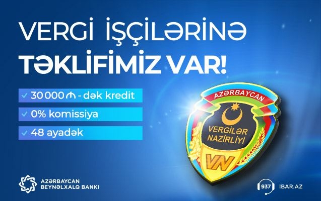 Vergi işçilərinə güzəşt!