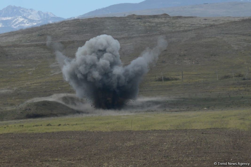 4 hərbi qulluqçumuz mina partlaması nəticəsində xəsarət alıb - MN