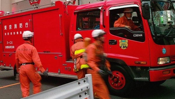 Yaponiyada ABŞ hərbçilərinin təlimi zamanı yanğın olub