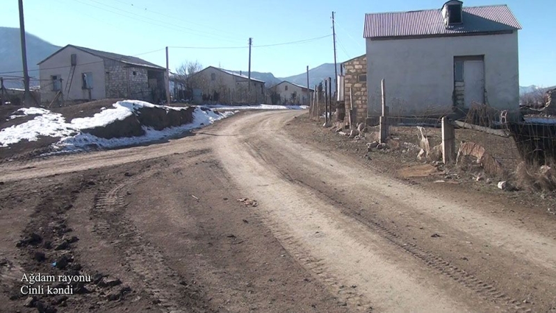 Ağdam rayonunun Cinli kəndi (FOTO/VİDEO)