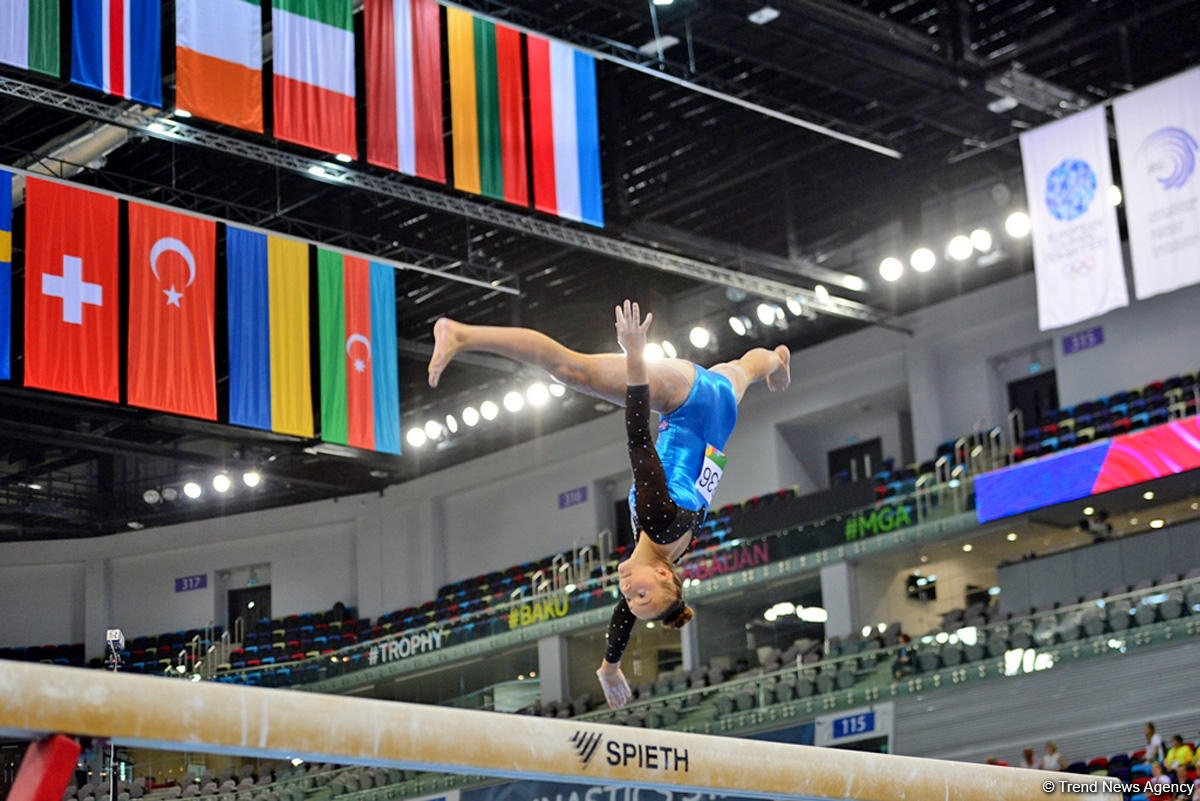 ''EYOF Bakı 2019'': Milli Gimnastika Arenasında idman gimnastikası üzrə yarışların 2-ci günü davam edir (FOTO)