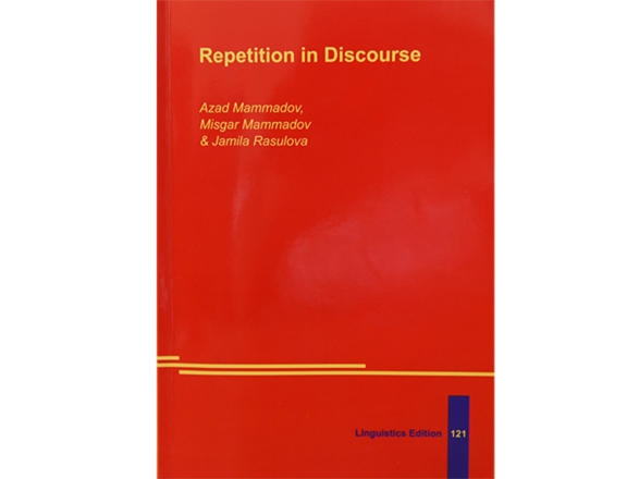 “Repetition in discourse” adlı kitab işıq üzü görüb