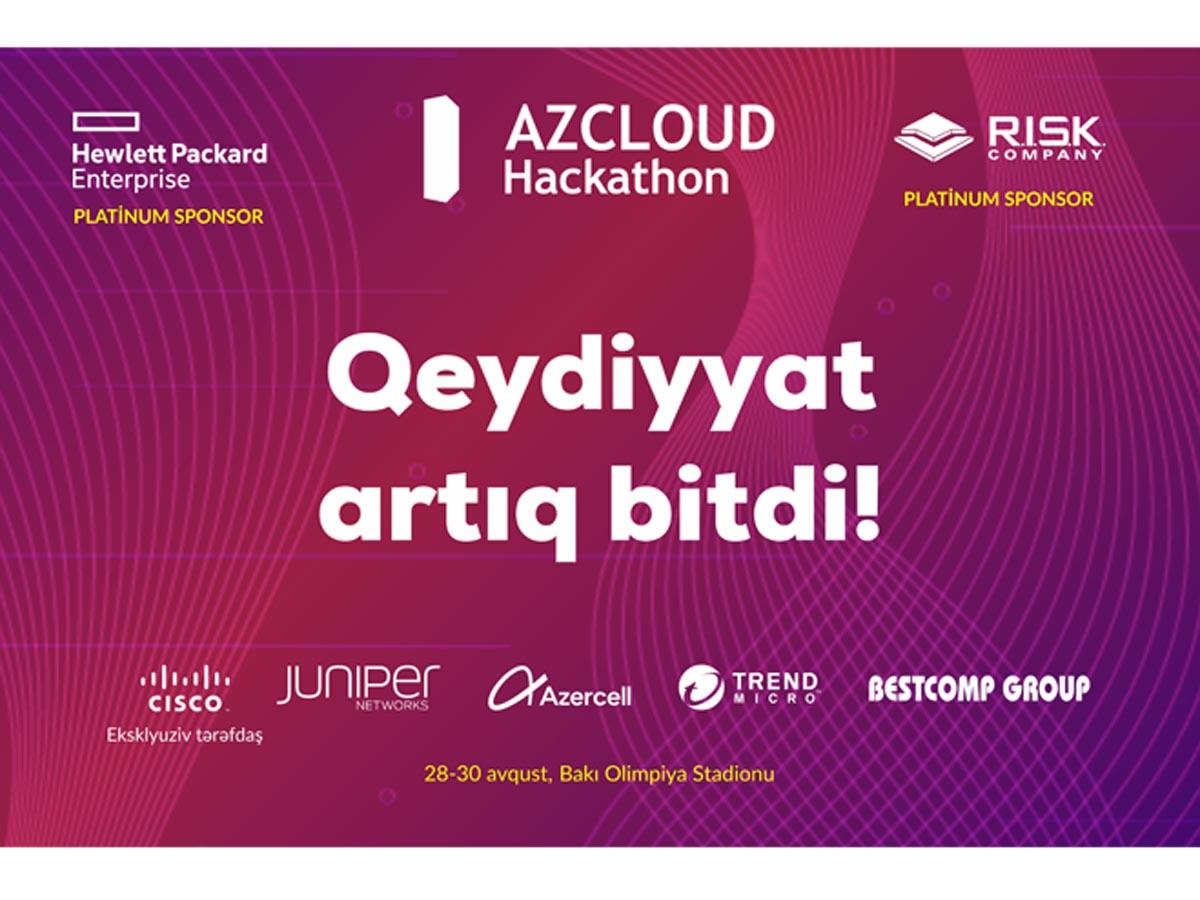 “AZCLOUD Hackathon 2019”-da iştirak edəcək komandaların adları sabah açıqlanacaq