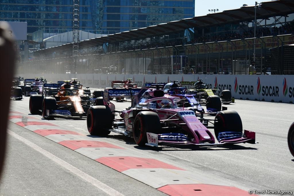 Bakıda Formula 1 Azərbaycan Qran Prisinin təntənəli açılış mərasimi və pilotların paradı keçirilib (FOTO)