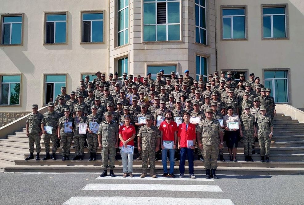 Hərbi qulluqçular arasında keçirilən səmti müəyyənetmə yarışları başa çatıb (FOTO/VİDEO)