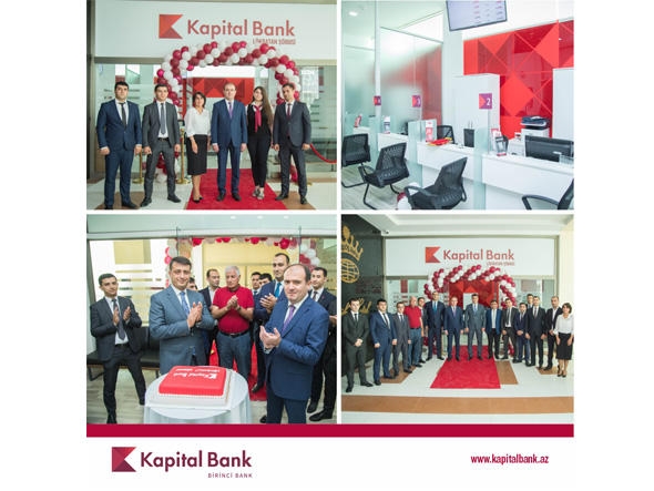 ''Kapital Bank'' fərqli konsepsiyalı Lökbatan şöbəsini təqdim etdi