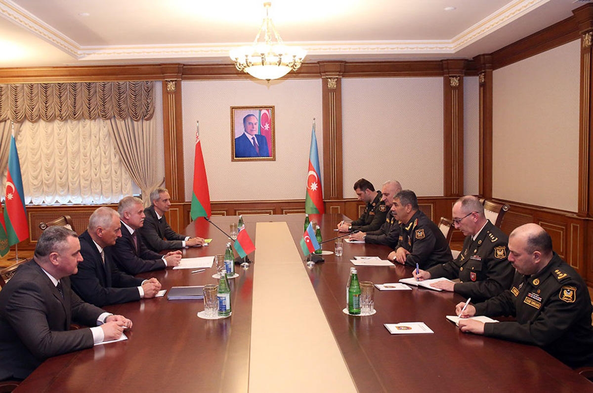 Zakir Həsənov Belarus Təhlükəsizlik Şurasının dövlət katibi ilə görüşüb (FOTO)