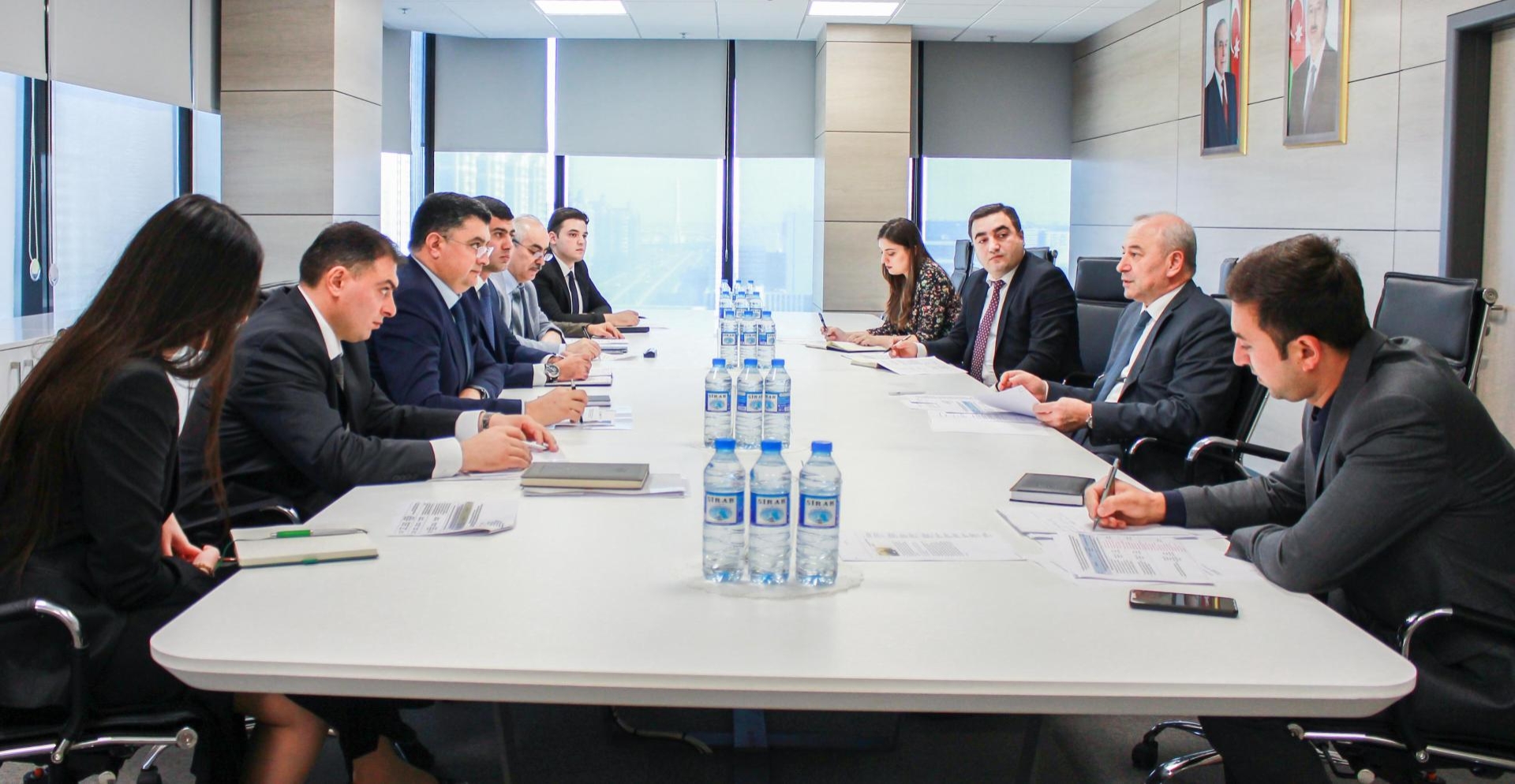 Elektrik təchizatı şəbəkələrinə qoşulma üzrə İşçi qrupunun iclası keçirilib (FOTO)