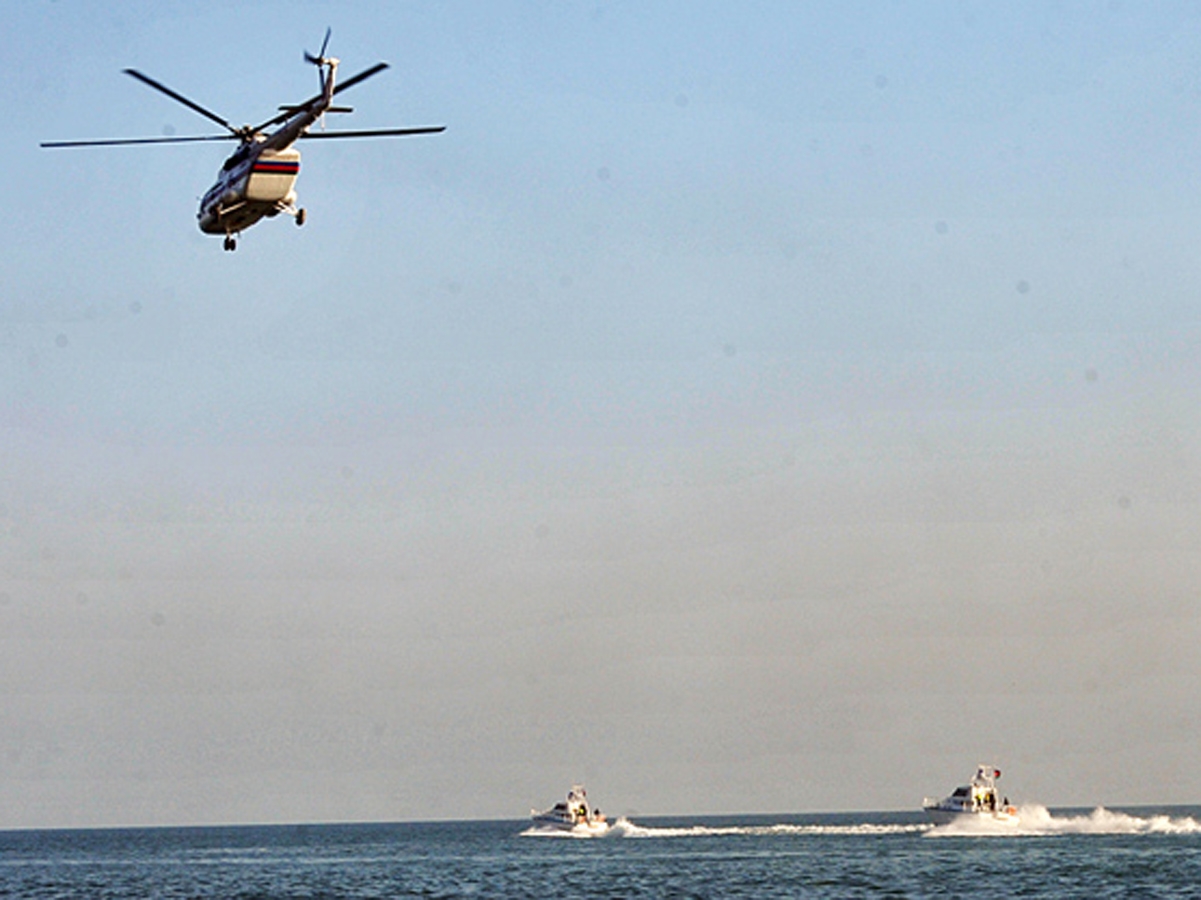 Xəzərdə 4 balıqçı itkin düşüb - Axtarışa helikopter cəlb olunub