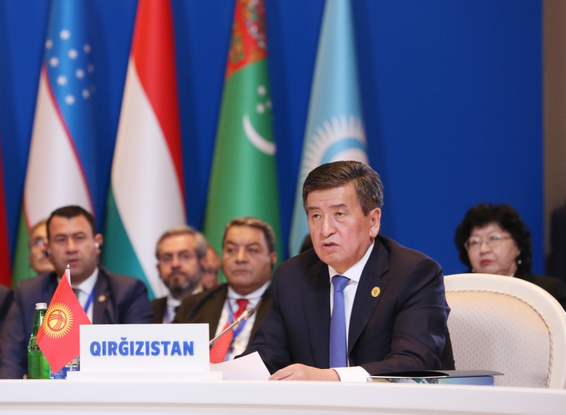 Qırğızıstan Prezidenti: Azərbaycanın sədrliyi ilə iqtisadiyyatın, ticarətin, investisiyaların və digər sahələrin inkişafı üzrə əməkdaşlıq daha da güclənəcək