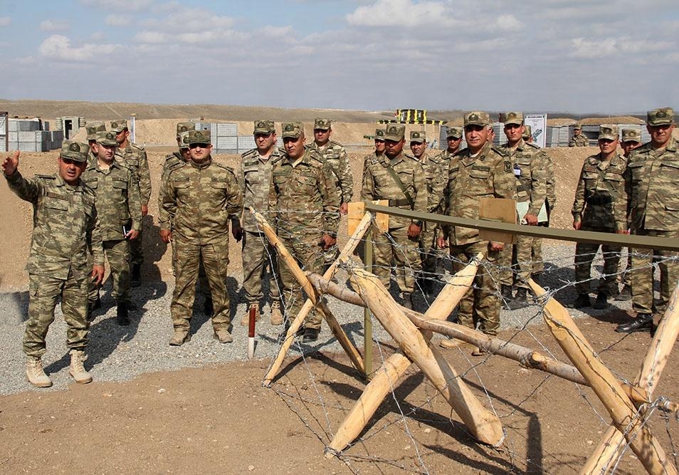 Azərbaycan Ordusunda “Ən yaxşı mühəndis şəhərciyi” müsabiqəsi keçirilir (FOTO/VİDEO)