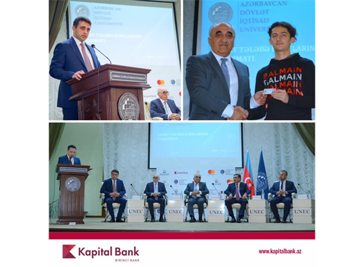 Kapital Bank tələbələrə “Smart tələbə kartı” təqdim etdi