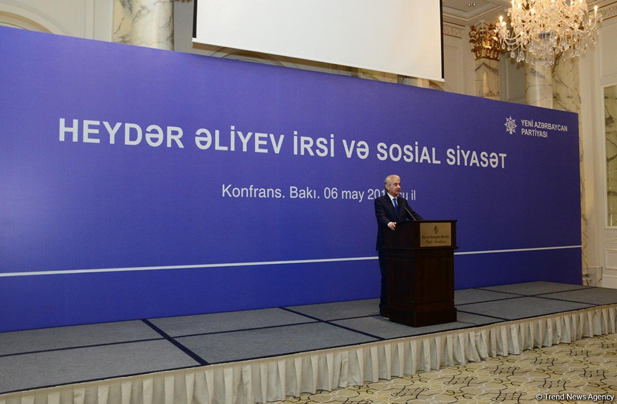 Yeni Azərbaycan Partiyası ''Heydər Əliyev irsi və sosial siyasət'' mövzusunda tədbir təşkil edib (FOTO)