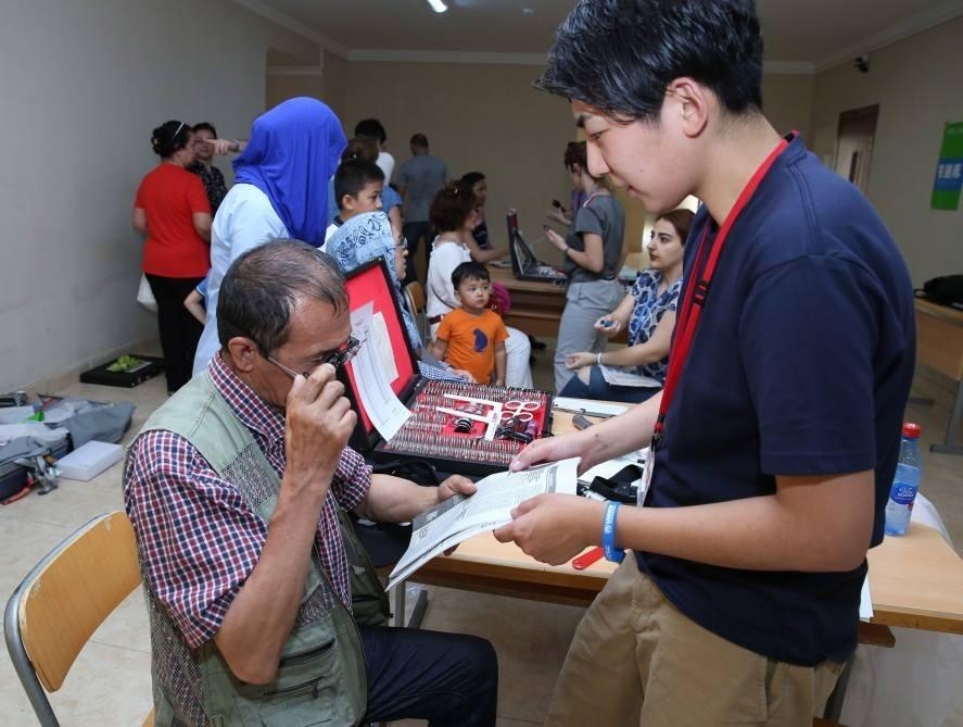 Yaponiyanın ''Fuji Optical'' şirkətinin Azərbaycana humanitar yardım missiyalarının 15 illiyi qeyd edilib (FOTO)