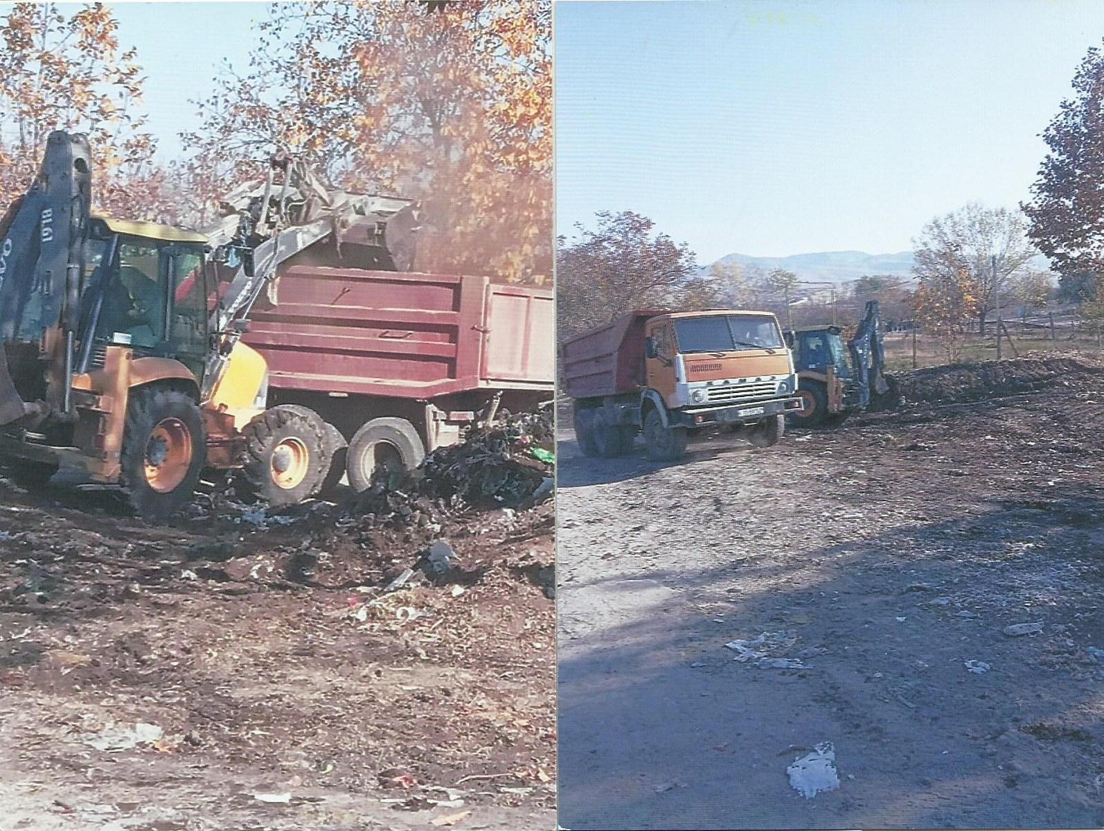 Tullantıların düzgün idarə edilməməsinə görə bələdiyyə sədri cəzalanıb (FOTO)