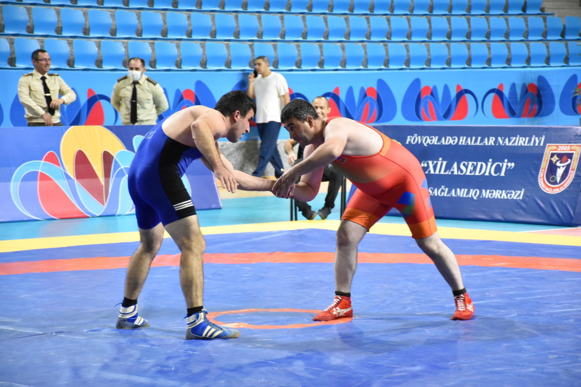 FHN-in İdman-sağlamlıq mərkəzində sərbəst güləş üzrə çempionat keçirilib (FOTO)