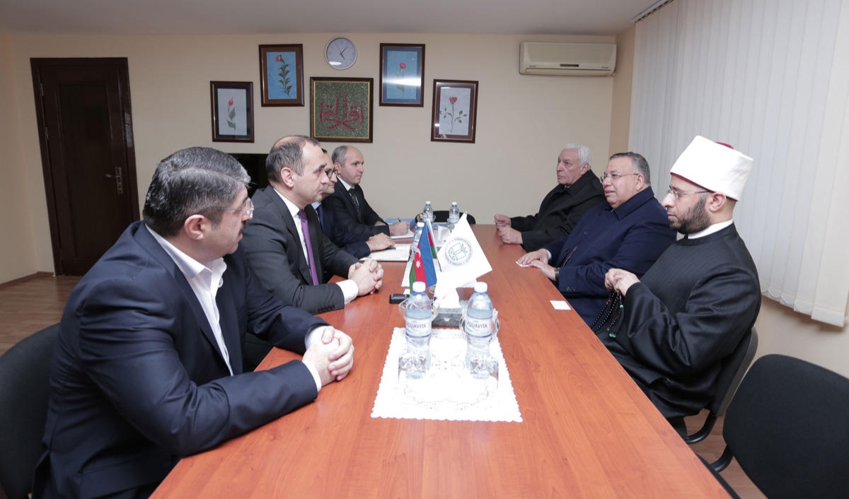 Misirli qonaqlar Azərbaycan İlahiyyat İnstitutunu ziyarət ediblər (FOTO)