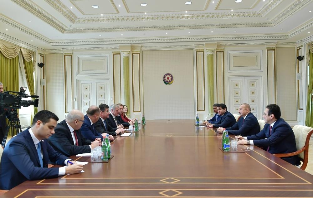 Prezident İlham Əliyev Slovakiyanın Xarici və Avropa İşləri nazirini qəbul edib (FOTO)