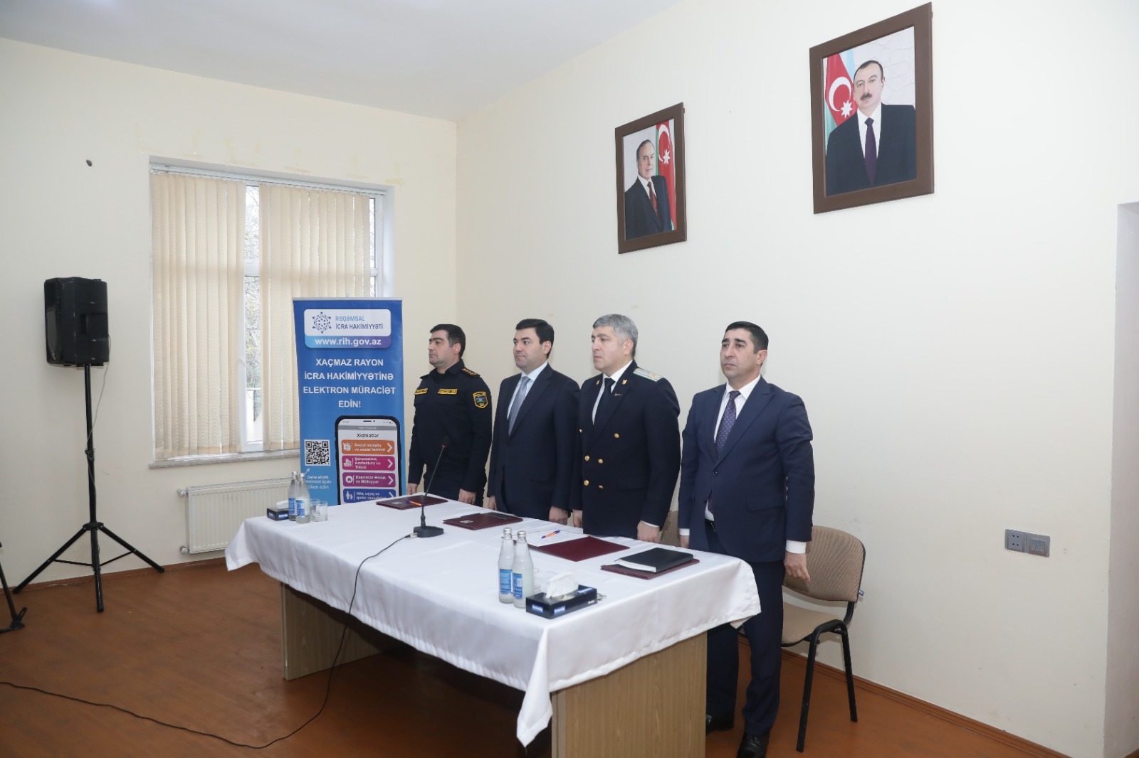 Xaçmazın Şimal qəsəbəsində səyyar qəbul keçirilib (FOTO)