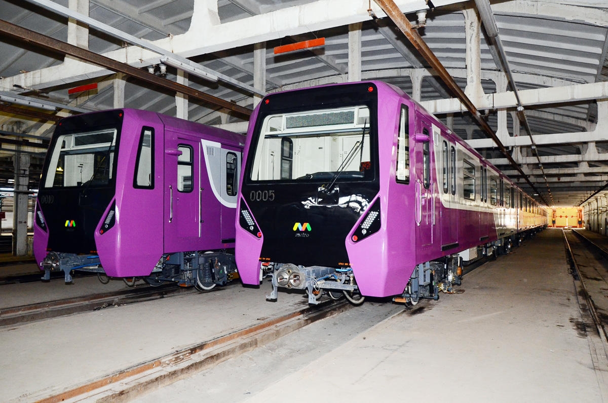 Bakı metrosunun yeni qatarlarını ''Metrovaqonmaş-Servis'' təmir edəcək (FOTO)