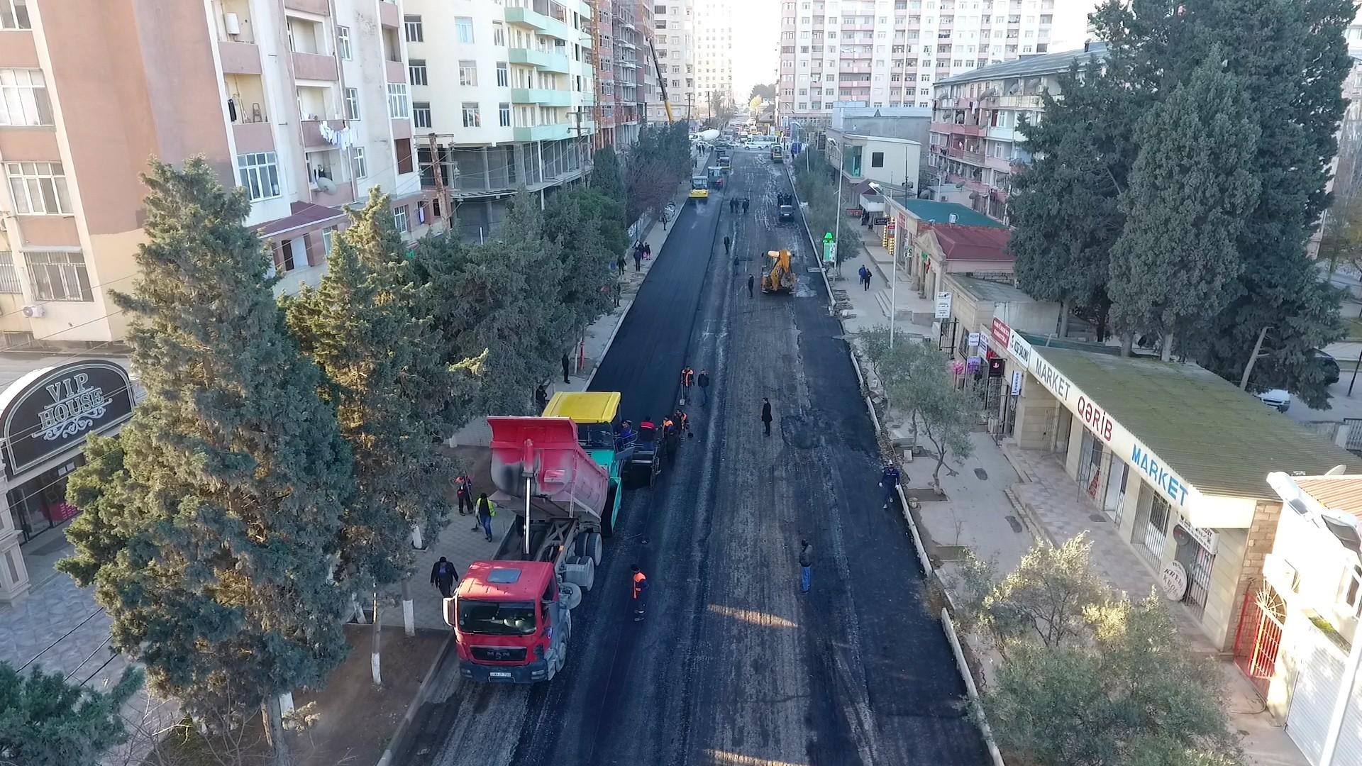 Xırdalanda bu küçələrdə yol yenidən qurulur (FOTO)