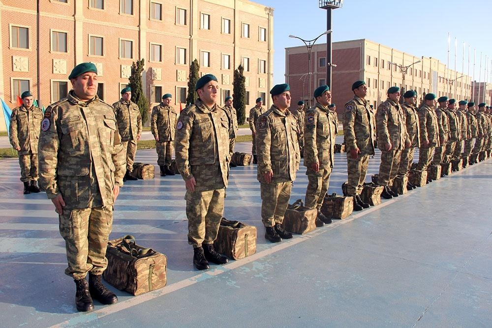 Əfqanıstandakı sülhməramlılarımızın bir qrupu Azərbaycana qayıdıb (FOTO/VİDEO)