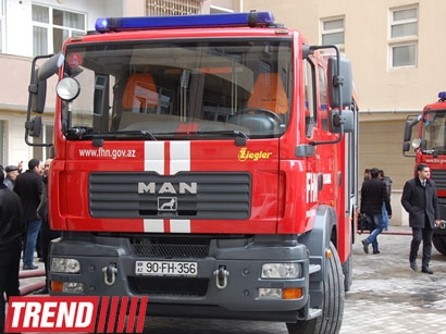 Zaqatalada 5 otaqlı ev yanıb