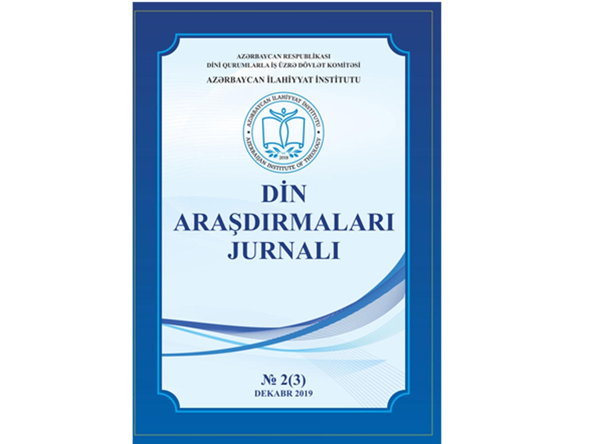 Azərbaycan İlahiyyat İnstitutu “Din araşdırmaları” jurnalına məqalə qəbulu elan edir