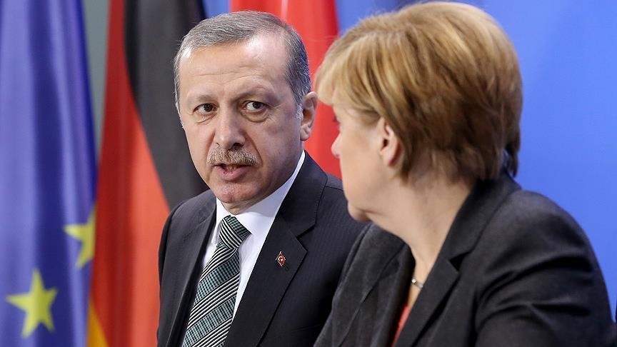 Ərdoğan və Merkel Liviyadakı hadisələri müzakirə ediblər