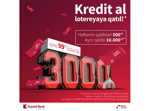 Kapital Bank tərəfindən krediti ödəniləcək müştərilər müəyyən olundu