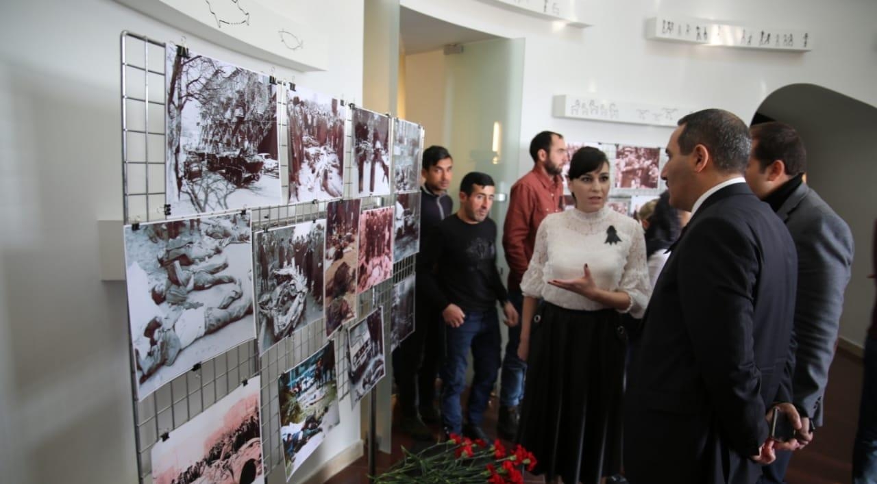 Qobustan qoruğunda 20 Yanvar faciəsinə həsr olunmuş tədbir keçirilib (FOTO)