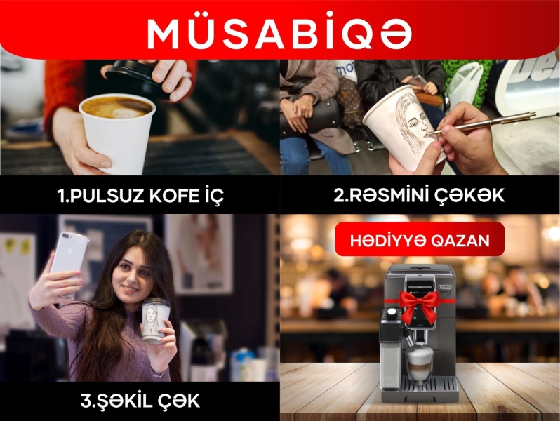 “Kontakt Home”da pulsuz kofe için və 2400 AZN-lik hədiyyə qazanın (FOTO)